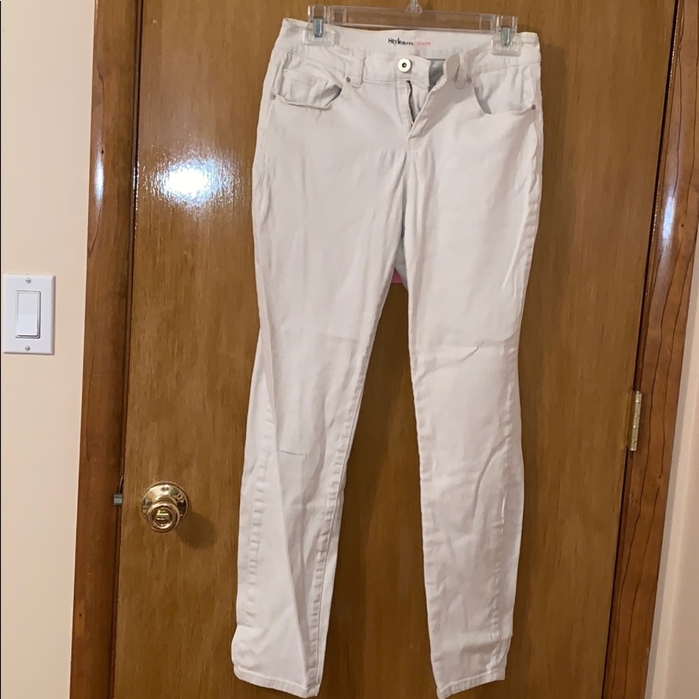 Style & co denim size 4 curvy skinny leg